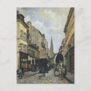 Carte Postale Main Street à Argenteuil par Alfred Sisley