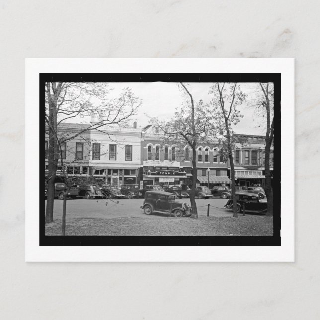 Carte Postale Main Street, Amérique (Devant)