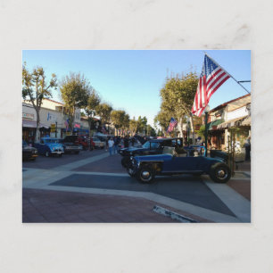 Carte Postale Main Street Classic Car Show à Garden Grove
