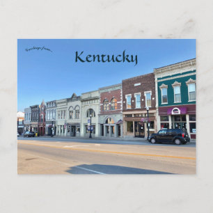 Carte Postale Main Street Richmond Kentucky