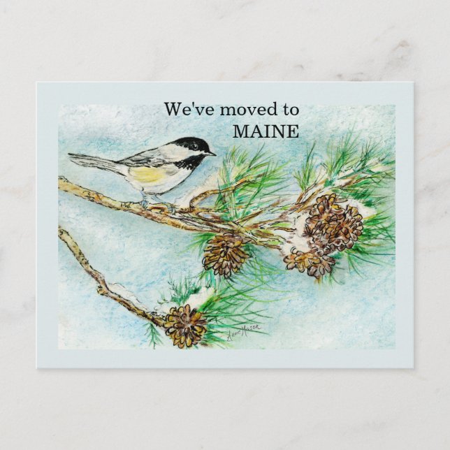 Carte Postale Maine (Devant)