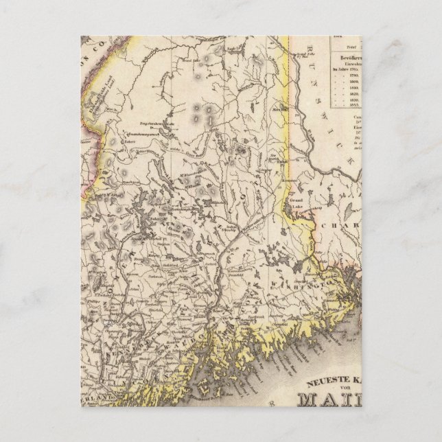 Carte Postale Maine 4 (Devant)