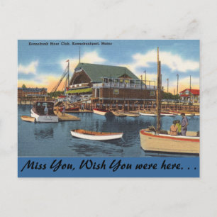 Carte Postale Maine, Kennebunk River Club