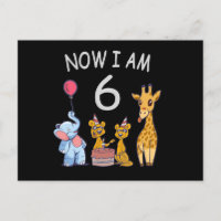 Maintenant j'ai 6 ans 6ème anniversaire au Zoo