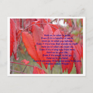 Carte Postale Maintenir