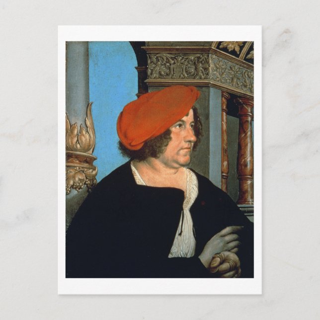 Carte Postale Maire Jakob Meyer zum Hasen, 1516 (trempe sur chau (Devant)