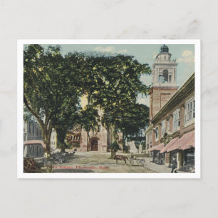 Carte Postale Mairie de Plymouth, Carré, 1910