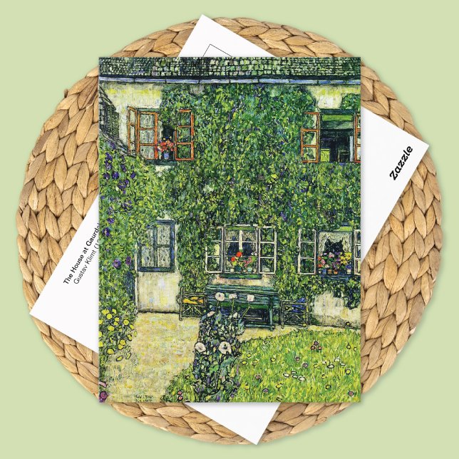Carte Postale Maison à Guardaboschi Gustav Klimt (Créateur téléchargé)