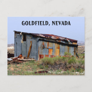 Carte Postale Maison Abandonnée À Goldfield Nevada