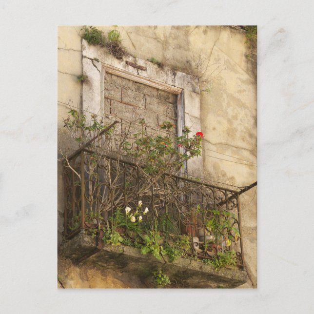 Carte Postale Maison ancienne abandonnée (Devant)