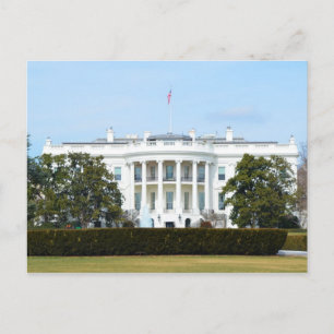 Carte Postale Maison Blanche De La Pelouse