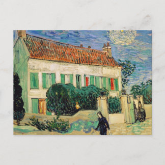 Carte Postale Maison blanche la nuit - Vincent van Gogh