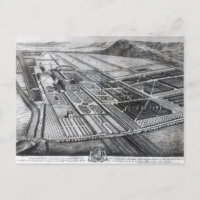 Maison Chatsworth, gravée par Johannes Kip