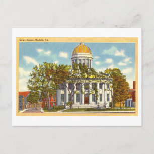 Carte Postale Maison de justice à Norfolk, Virginie, Voyage vint