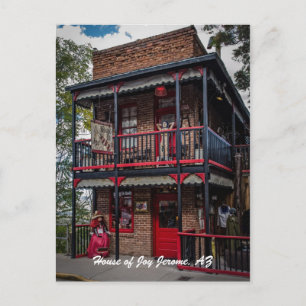 Carte Postale Maison de la Joie, Jérôme, AZ.