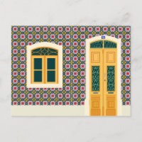 Maison de Lisbonne avec tuiles