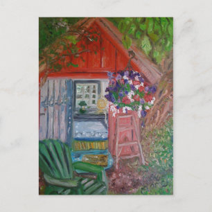 Carte Postale maison de snoopy