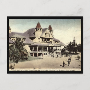 Carte Postale Maison de soldats, Los Angeles, Californie Vintage