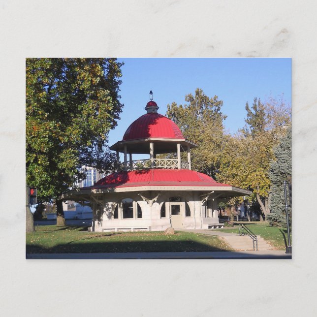 Carte Postale Maison de transfert, Decatur IL (Devant)