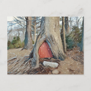 Carte Postale Maison des elfes magiques