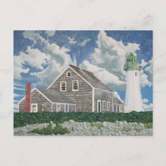 Carte Postale Maison du gardien du phare de Scituate