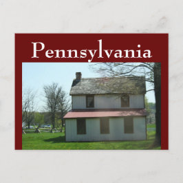 Carte Postale Maison Historique de Pennsylvanie