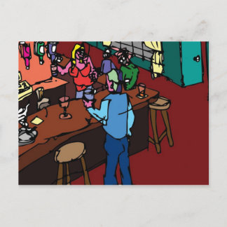 Carte Postale Maison publique