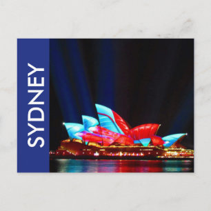 Carte Postale maison vivid de sydney