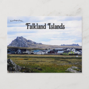 Carte Postale Maisons à Stanley Falkland Islands