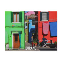 Maisons colorées de Burano