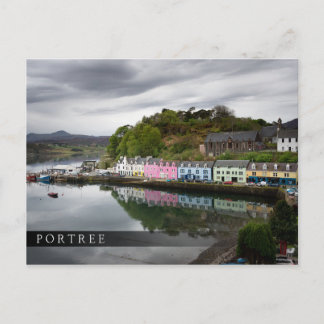 Carte Postale Maisons colorées en Portree, Skye