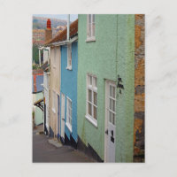 Maisons colorées, Lyme Regis, Dorset, Angleterre