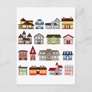 Carte Postale Maisons simples