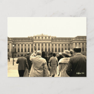 Carte Postale Maisons vintage Autriche Vienne Schonbrunn
