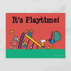 Carte Postale Maisy sur le terrain de jeu avec les amis