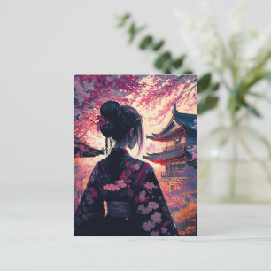 Carte Postale Maja Fleurs de cerisiers