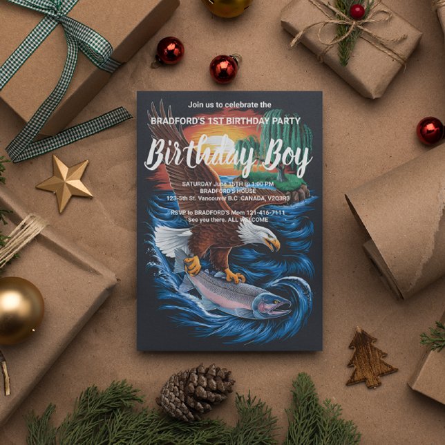 Carte Postale Majesté en vol : l'aigle s'envole au-dessus d'un p (Créateur téléchargé)