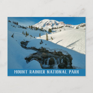 Carte Postale Majestic Snowbound Mt. Rainier
