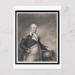 Carte Postale Major général Henry Knox (1750-1806) gravé par J.