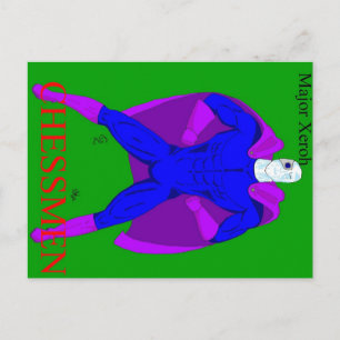 Carte Postale Major Xeroh postcard