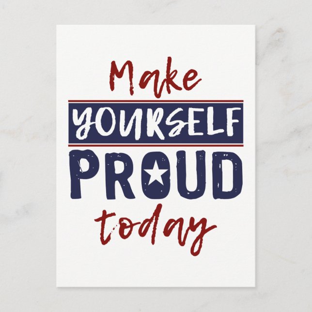 Carte postale "Make Yourself Fier" (Devant)