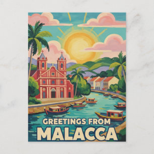 Carte Postale Malacca Malaisie
