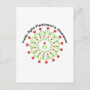 Carte Postale maladie de parkinson, maladie de parkinsons, tulip
