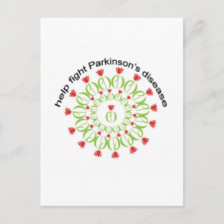 Carte Postale maladie de parkinson, maladie de parkinsons, tulip