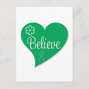 Carte Postale Maladie du foie croire Coeur