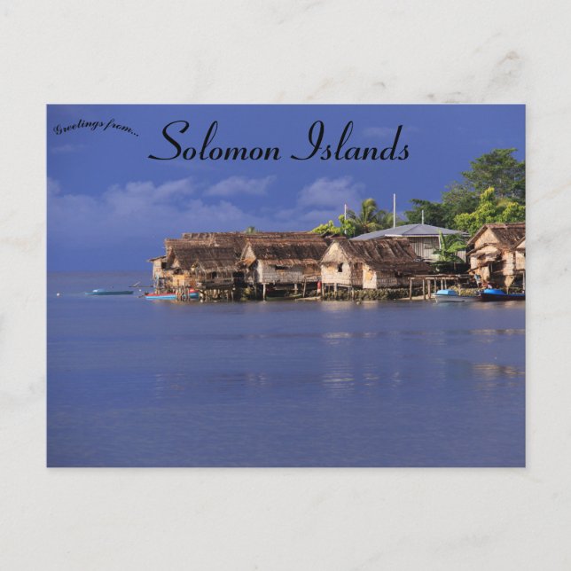 Carte Postale Malaita Solomon (Devant)