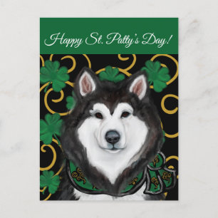 Carte Postale Malamute d'Alaska
