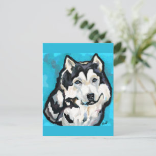 Carte Postale Malamute d'Alaska