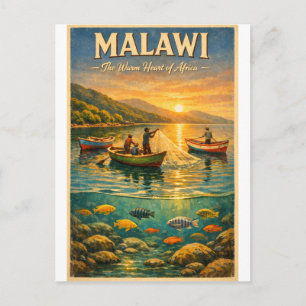 Carte Postale MALAWI – Le cœur chaleureux de l'Afrique