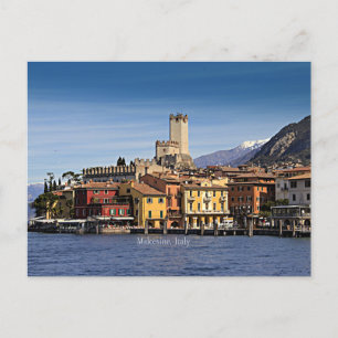 Carte Postale Malcesine, Italie